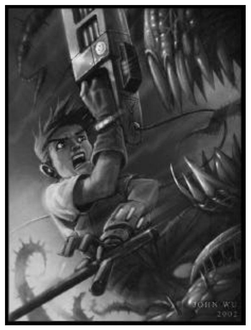 Beauty, the visious, mutated decrative plant